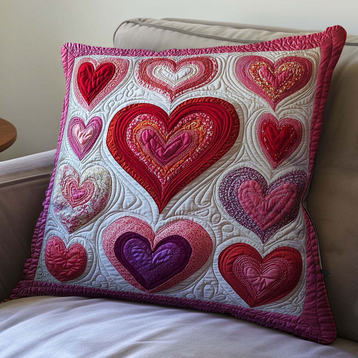 Heart Valentine WX0302160CL Quilt Pillow Case