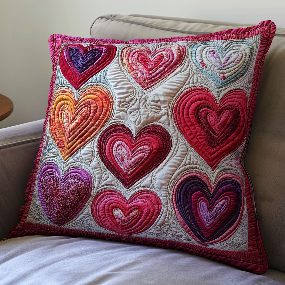 Heart Valentine WX0302155CL Quilt Pillow Case