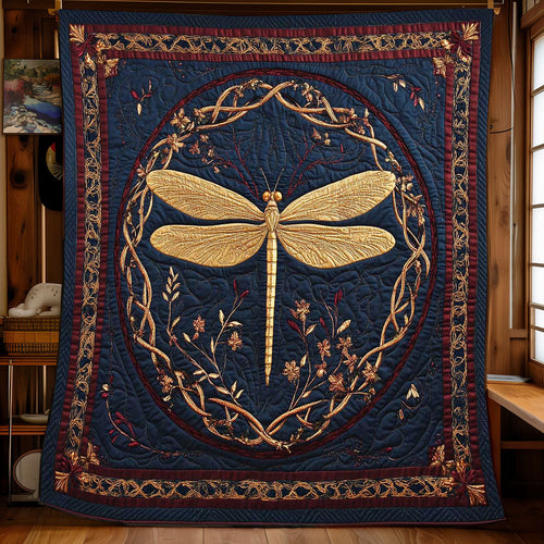 Knot Ritual Dragonfly WP0801054CL Quilt