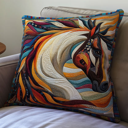 Mystic Horse WX0302167CL Quilt Pillow Case