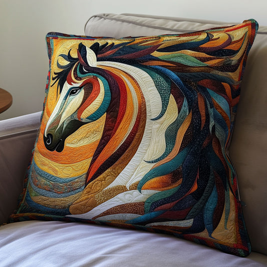 Mystic Horse WX0302168CL Quilt Pillow Case