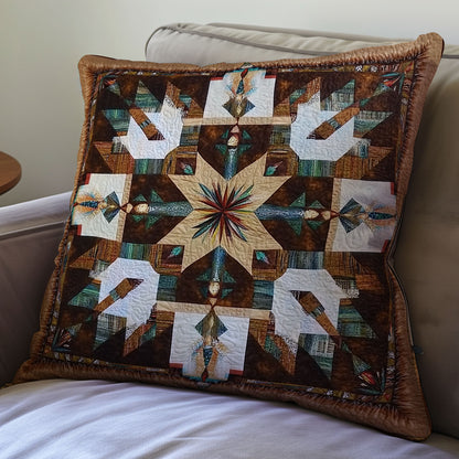 Native American Pattern WX2301095CL Quilt Pillow Case