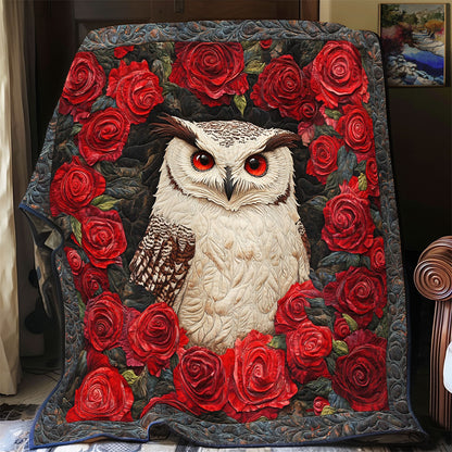 Owl Rose Field WX0303092CL Quilt
