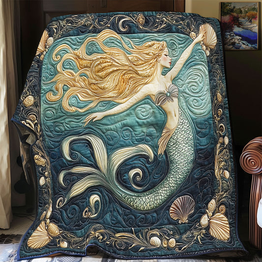 Pretty Mermaid WX2301026CL Quilt