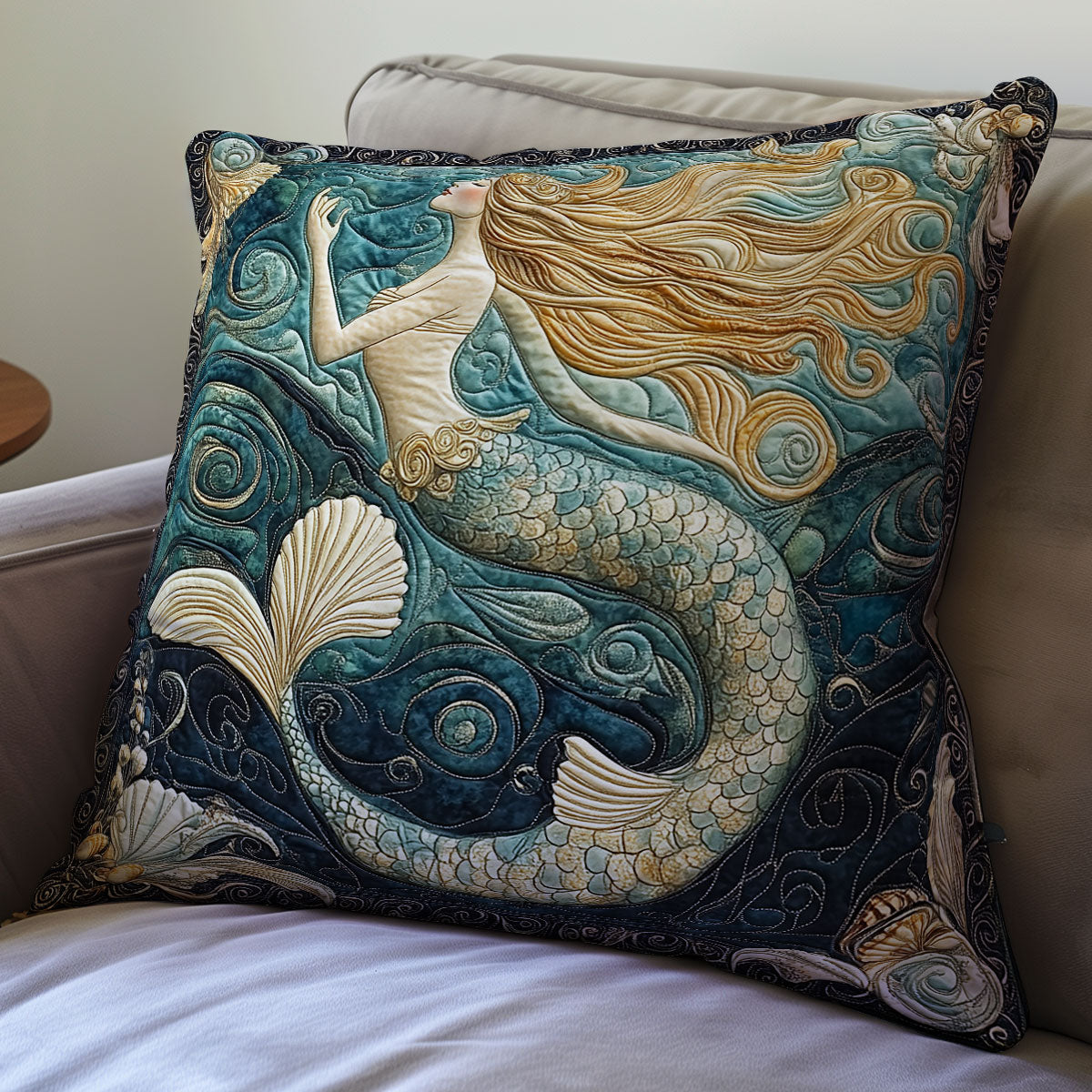 Pretty Mermaid WX2301103CL Quilt Pillow Case