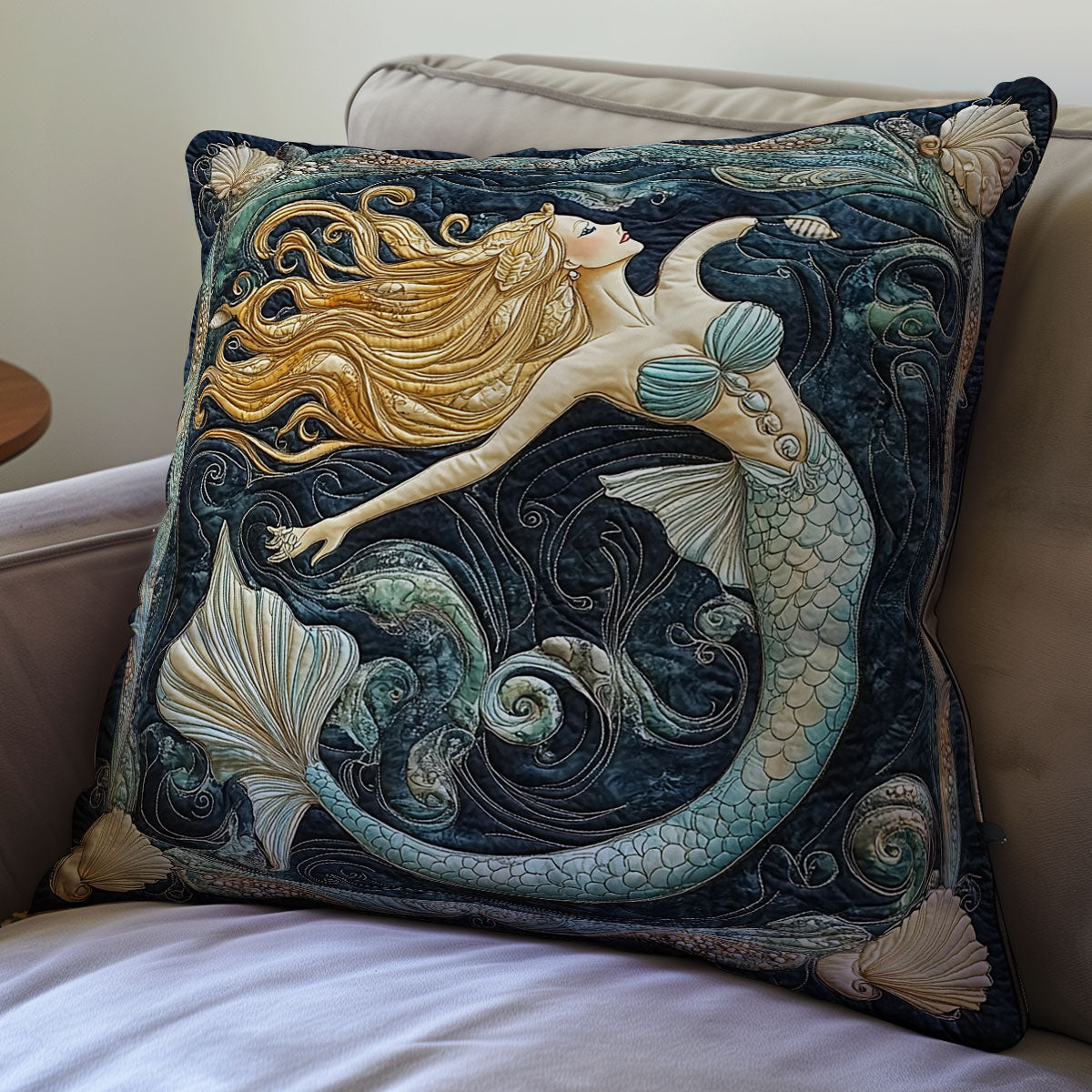 Pretty Mermaid WX2301104CL Quilt Pillow Case