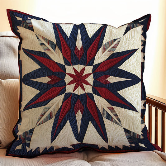 Star Pattern WX2402146CL Quilt Pillow Case