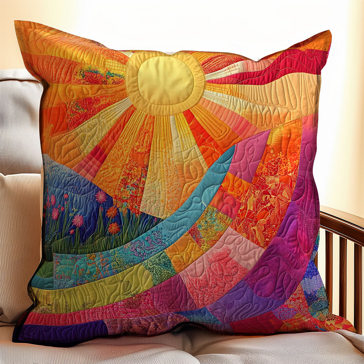 Sunlight Hippie WX2102079CL Quilt Pillow Case