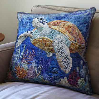 Turtle WX2301115CL Quilt Pillow Case