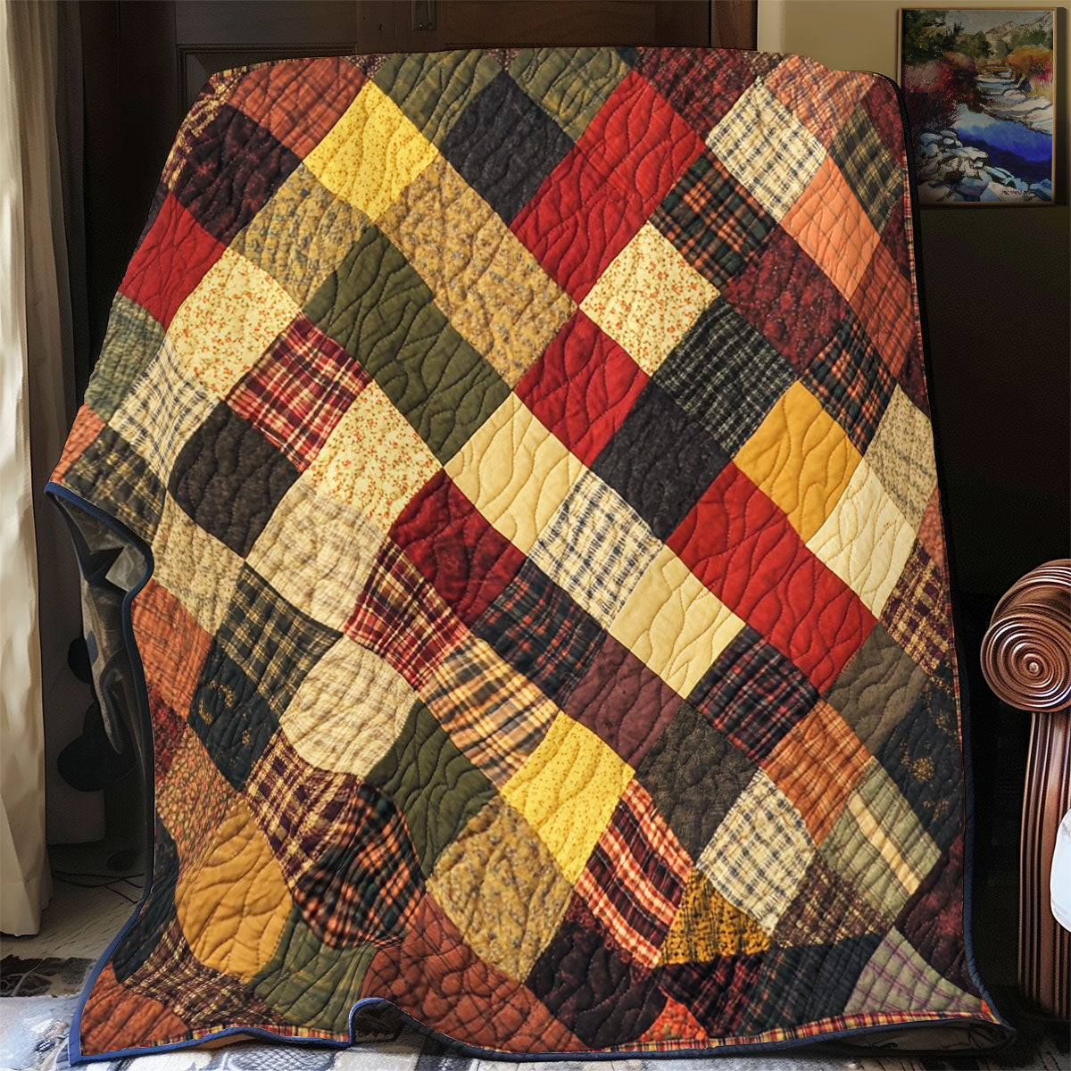 Vintage Patchwork WX2102041CL Quilt