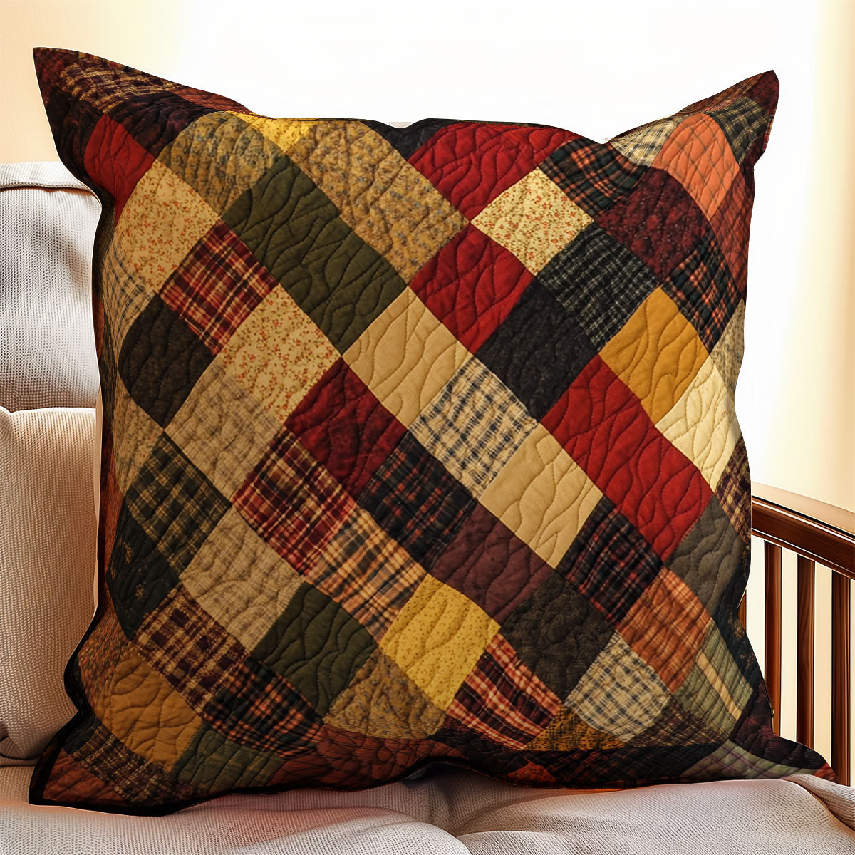 Vintage Patchwork WX2102086CL Quilt Pillow Case