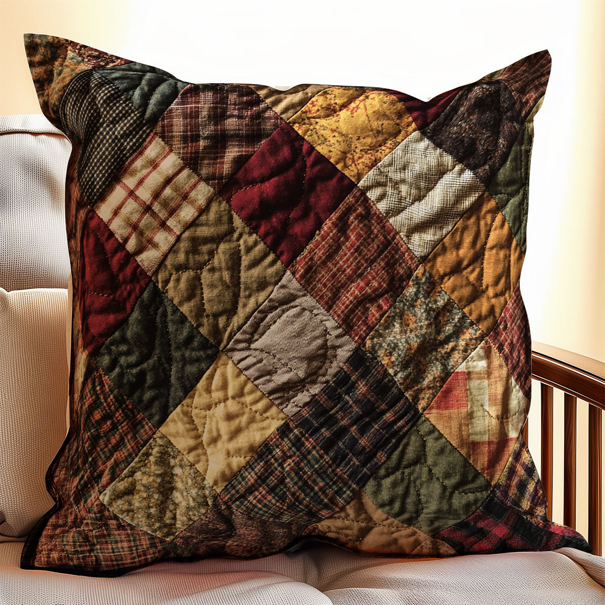 Vintage Patchwork WX2102090CL Quilt Pillow Case