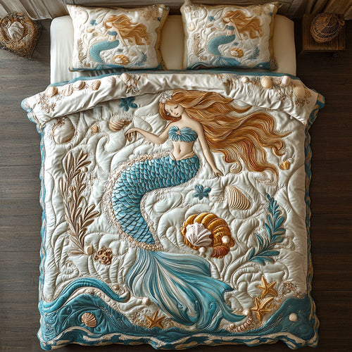 Beautiful Mermaid WY0603002CL Duvet Cover Set