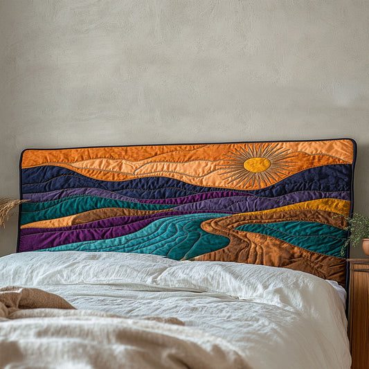 Morning Glow WN2412021CL Quilted Headboard Slipcover