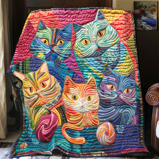 Artistic Cat YR2412012CL Quilt