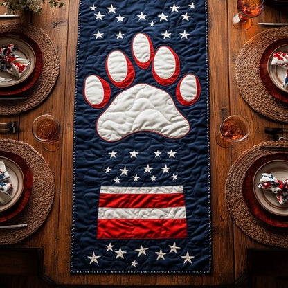 Glory Paw WN1707016CL Quilted Table Runner