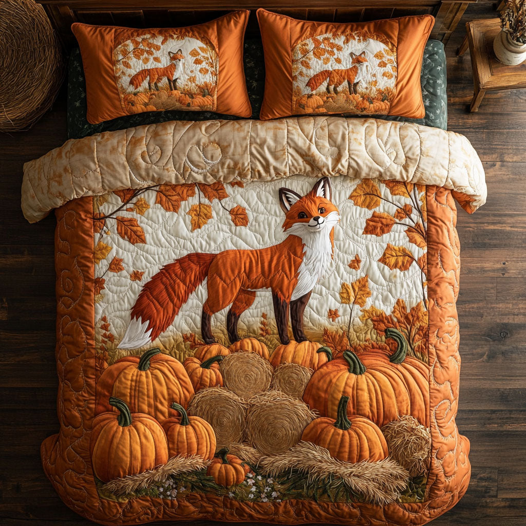 Fox And Pumpkin CP2006046CL Duvet Cover Set