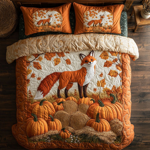 Fox And Pumpkin CP2006046CL Duvet Cover Set