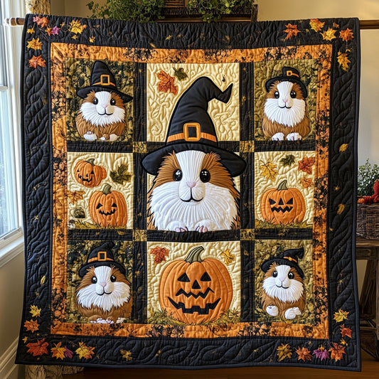Halloween Hay Guinea WY2308022CL Quilt