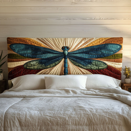Sunburst Dragonfly KL1912019CL Quilted Headboard Slipcover