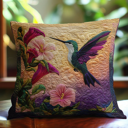 Hummingbird Haven WN0802113CL Quilt Pillow Case