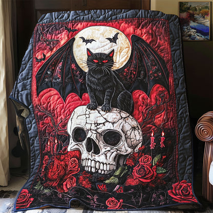Skull Cat WX0805032CL Quilt