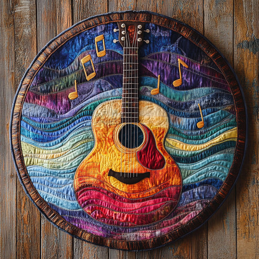 Guitar Dreamfire WN1606024CL Quilted Round Mat