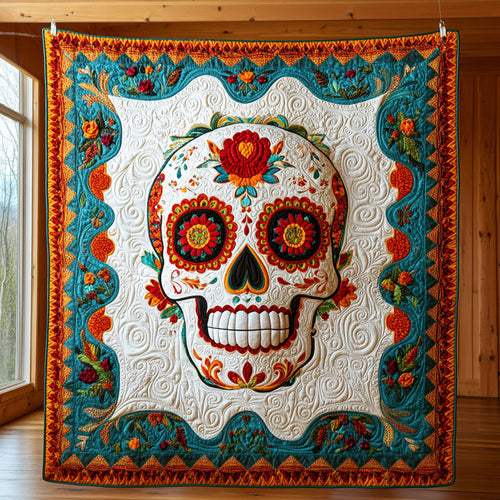 Mandala Skull CP1009004CL Quilt