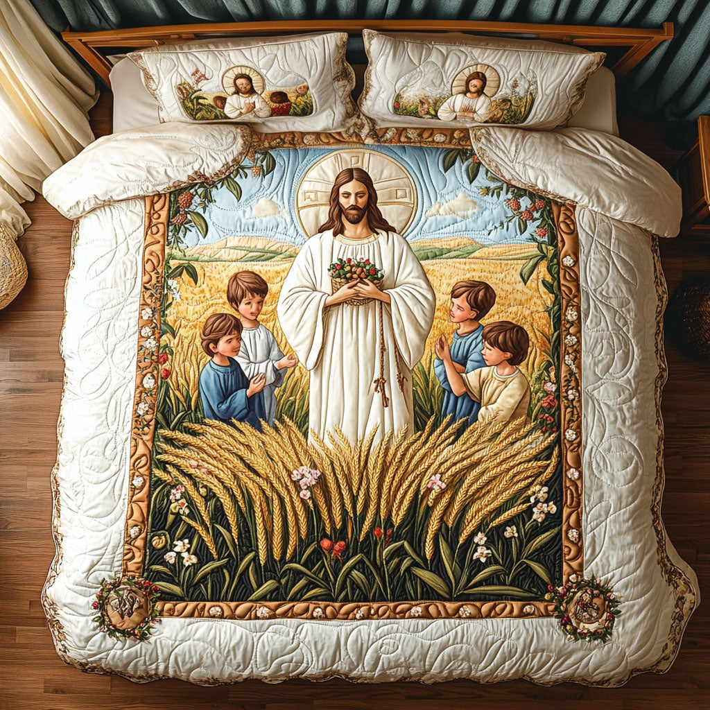 Fields Of Grain WY2108066CL Duvet Cover Set