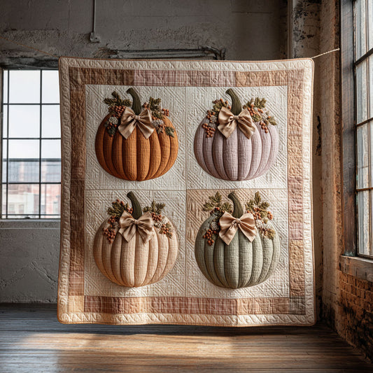 Golden Pumpkin Dream CW0808064CL Quilt