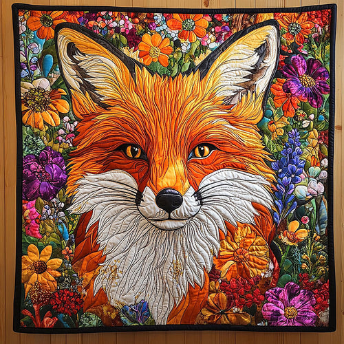 Flower Fox CW2404024CL Quilt