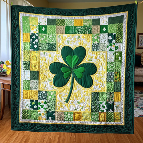 Patrick's Day Patchwork LT2711015CL Quilt