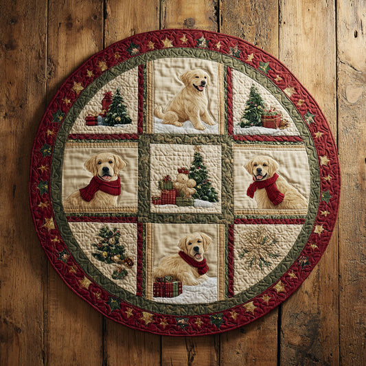 Christmas Buddy CW2108003CL Quilted Round Mat