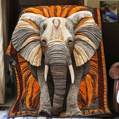 Tusker's Paradise YR1901024CL Quilt