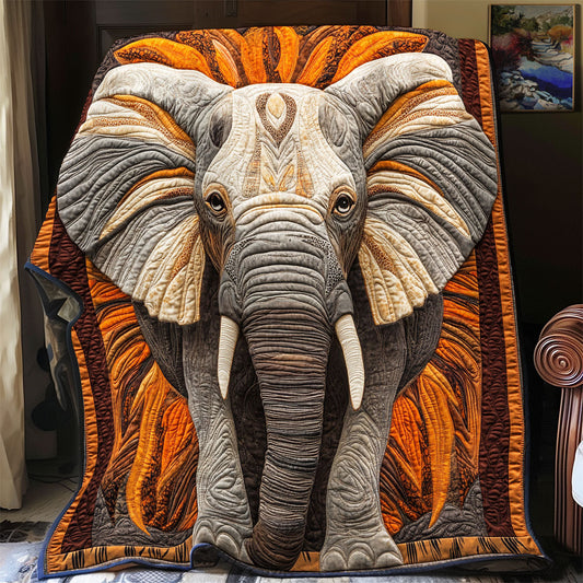 Tusker's Paradise YR1901024CL Quilt