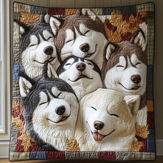 Snuggle Sled Team CP3107040CL Quilt