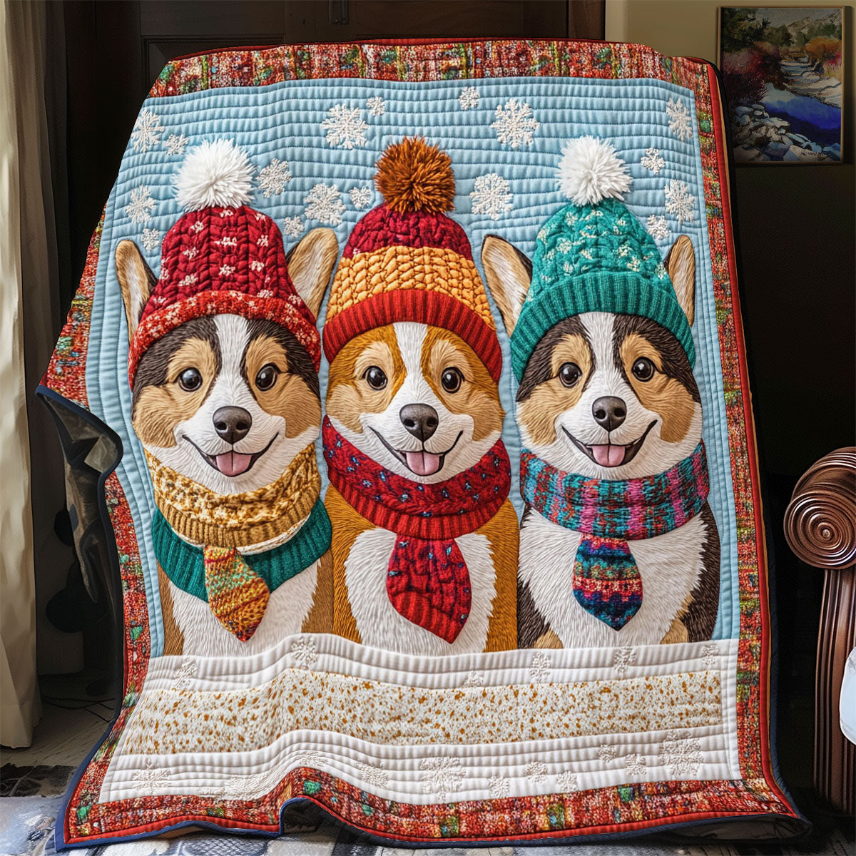 Holiday Winter CP0407007CL Quilt