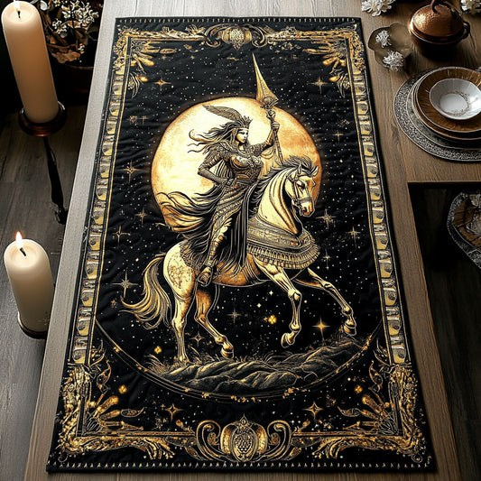 Moon Worrier CW2406032CL Quilted Table Runner