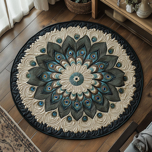 Majestic Halo CP1508037CL Quilted Round Mat