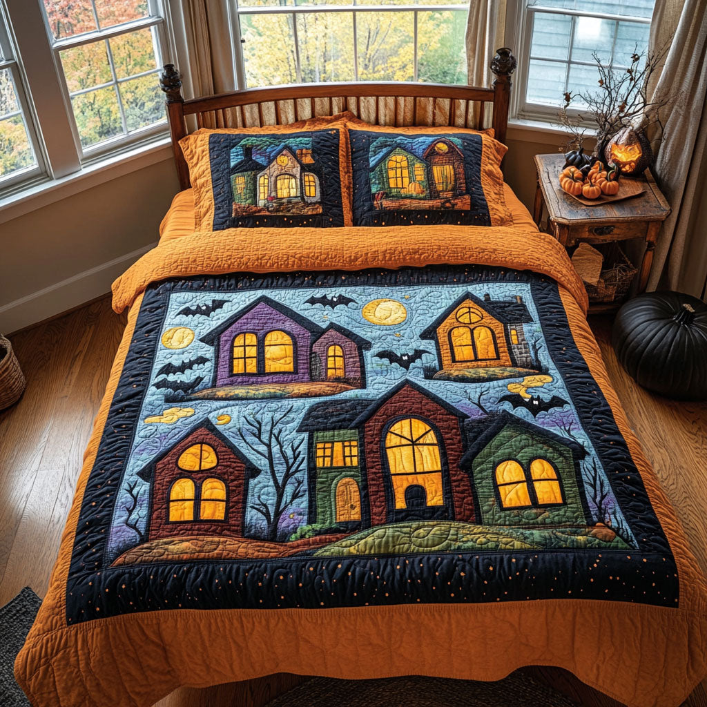 Midnight Village Light CW2008018CL Duvet Cover Set