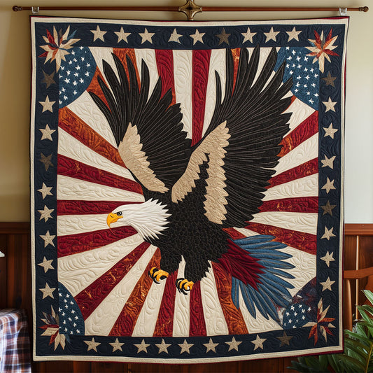 America Spirit Eagle CP1404050CL Quilt
