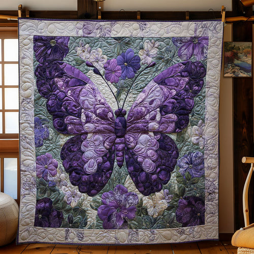 Blossom Butterfly WN3012008CL Quilt