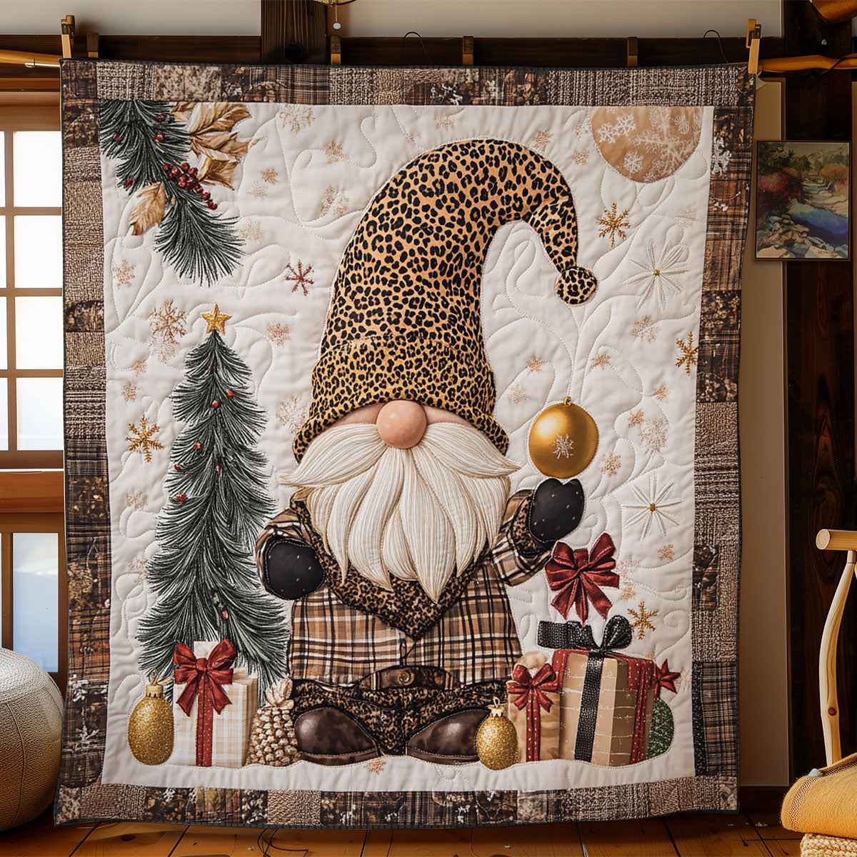 Chic Gnome Wonderland WN1207004CL Quilt