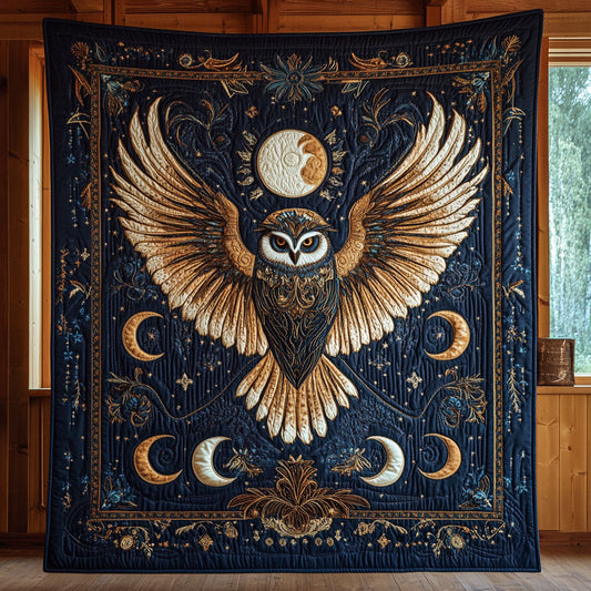 Lunar Owl CW0107031CL Quilt