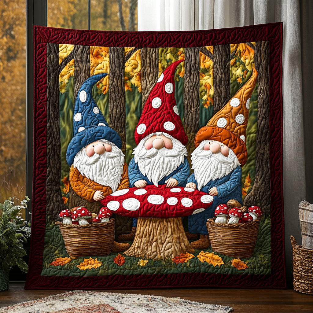 Mushroom Circle DH2509005CL Quilt