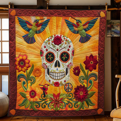 Hummingbird Skull WN3110059CL Quilt