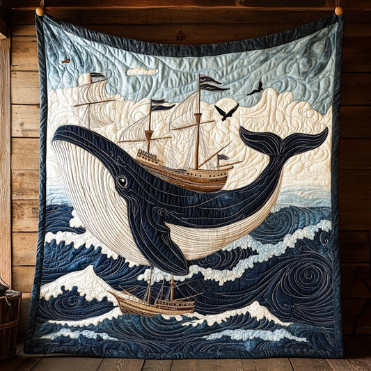 Sailing Whale CW1505141CL Quilt