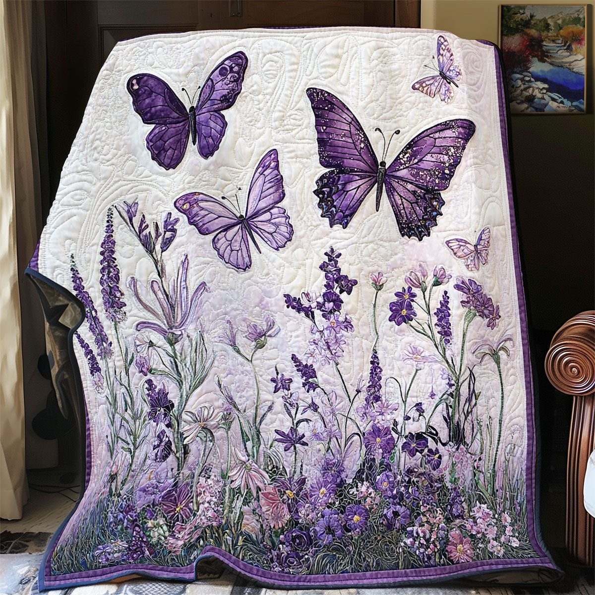 Harmony Butterfly Garden YR0701027CL Quilt