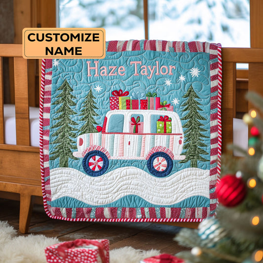 Gift Car WN0108016CL Personalized Baby Quilt