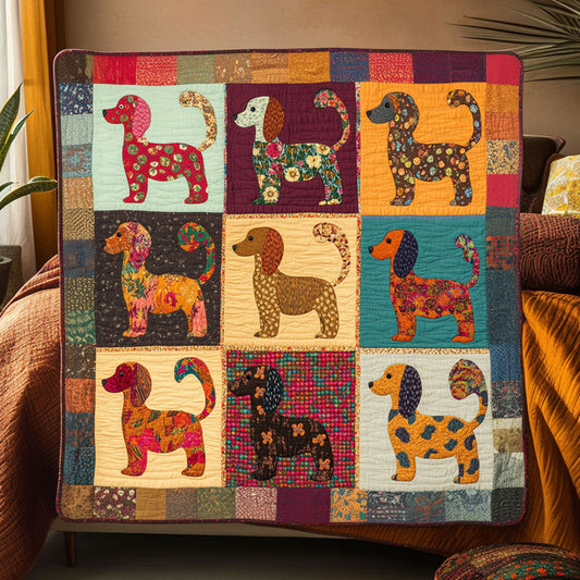 Charming Dachshund WN2608013CL Quilt